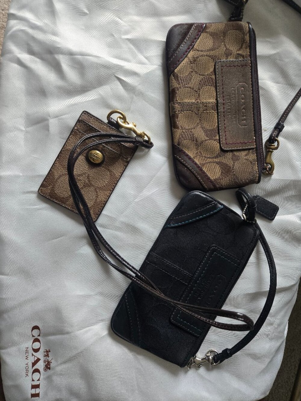 COACH wristlet bundle!